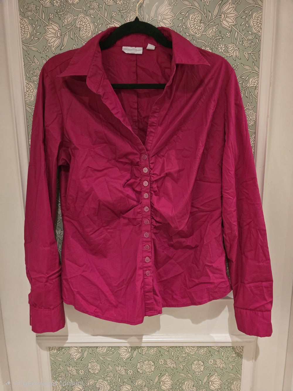 New York & Company Button-up Blouse - Picture 4 of 8